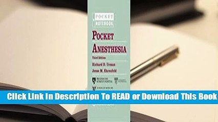 Online Pocket Anesthesia  For Kindle