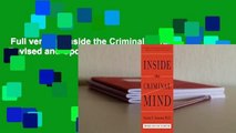 Full version  Inside the Criminal Mind: Revised and Updated Edition  For Kindle