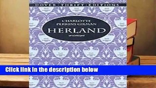 Herland (Dover Thrift Editions) Complete