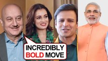 Bollywood Stars EPIC REACTION On Article 370 | Kangana, Dia Mirza, Vivek Oberoi, Paresh Rawal
