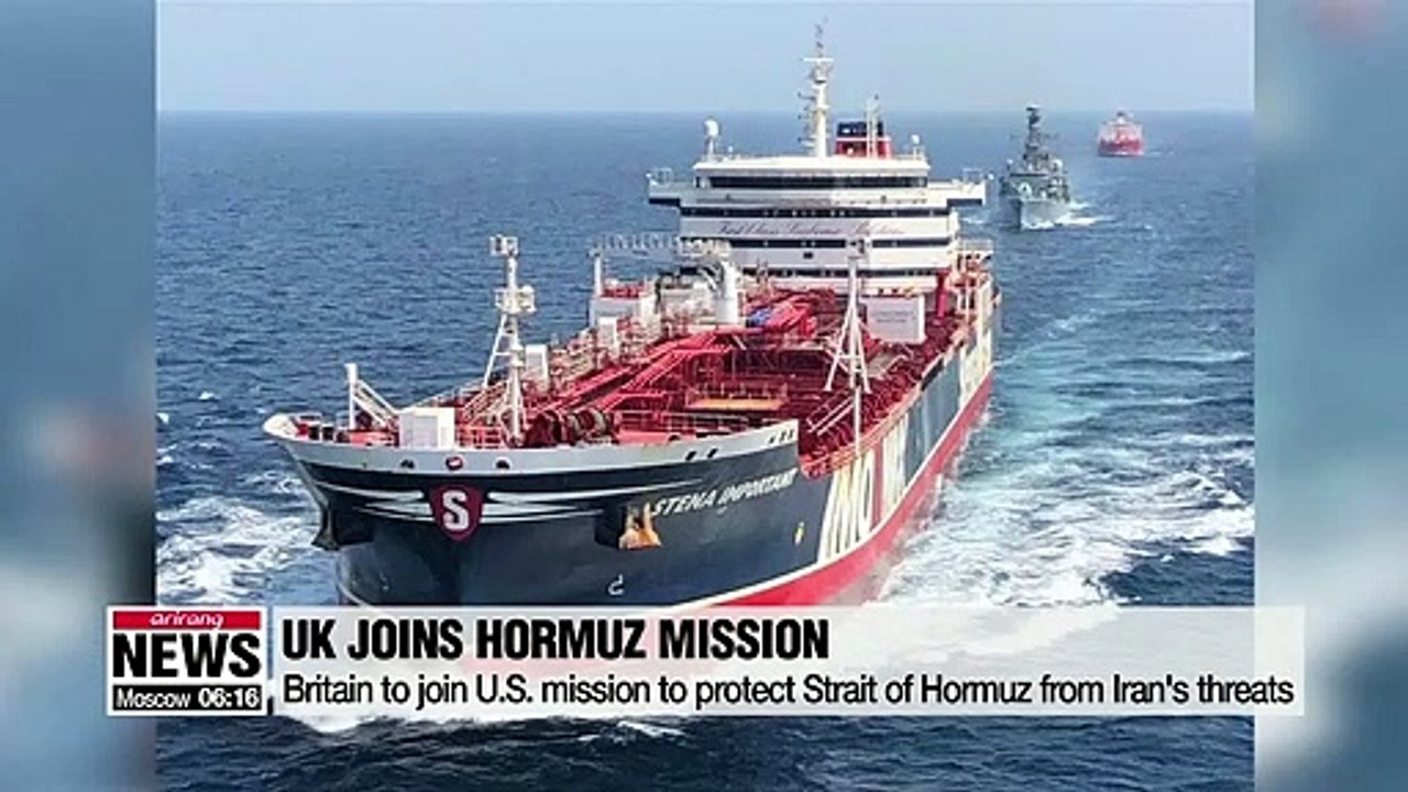 Britain to join U.S. mission to protect Strait of Hormuz from Iran's threats