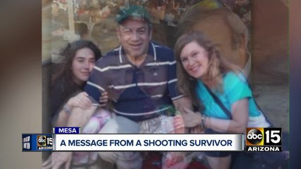 Husband of synagogue shooting victim speaks to Valley residents