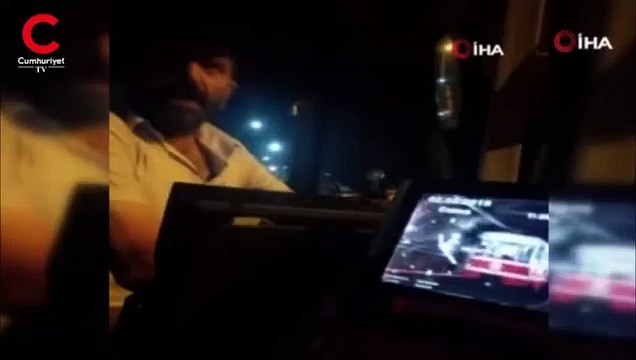 Otobüs şoförü durakta yolcu almadı, yolcu taksiyle takip etti...