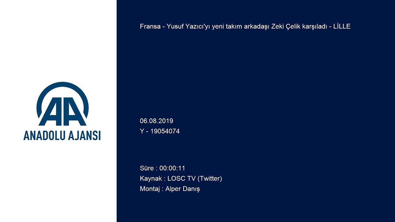 Yusuf Yazıcı'yı yeni takım arkadaşı Zeki Çelik karşıladı - LİLLE