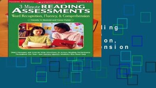 [Doc] 3-Minute Reading Assessments: Grades 1-4: Word Recognition, Fluency,   Comprehension