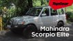 The Mahindra Scorpio Elite will help you survive the rainy season