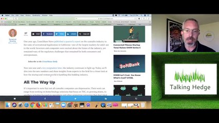 Cannabis Startup Funding Gets Higher