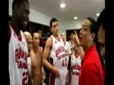 Ginebra vs ROS post game dugout