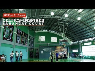 SPIN.ph Exclusive: Celtics-inspired barangay court