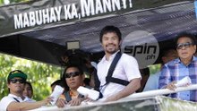 Manny Pacquiao Motorcade