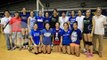 Philippine womens' volleyball team gets warm welcome from Singapore-based fans
