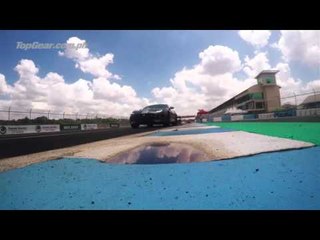 We try out the Jaguar F-Type Coupe on a racetrack