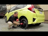 How to change a flat tire