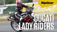 Lady Riders Shine at Ducati Riding Clinic