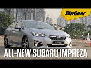 All-new Subaru Impreza at the Singapore Motorshow 2017