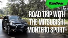 Driving the Mitsubishi Montero Sport to Baguio City