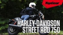 Riding the Harley-Davidson Street Rod 750 in Singapore