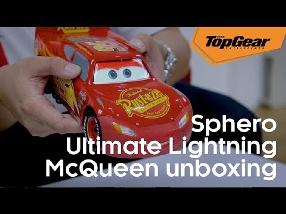 Unboxing the Sphero Ultimate Lightning McQueen toy car - video