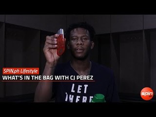 SPIN.ph Lifestyle: What's in the bag with CJ Perez