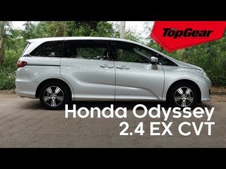 The Honda Odyssey is one agile family van