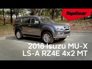 The Isuzu MU-X now comes with a 1.9-liter engine