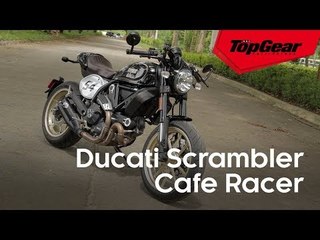 Here’s a café racer that is purely Ducati