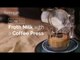 Froth Milk with a Coffee Press | Yummy Ph