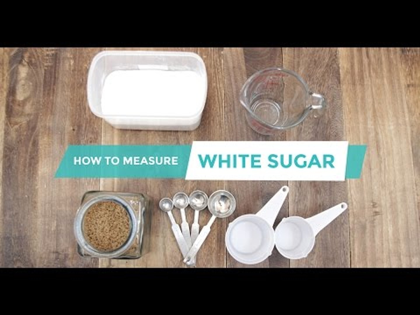 How to Measure White Sugar | Yummy Ph