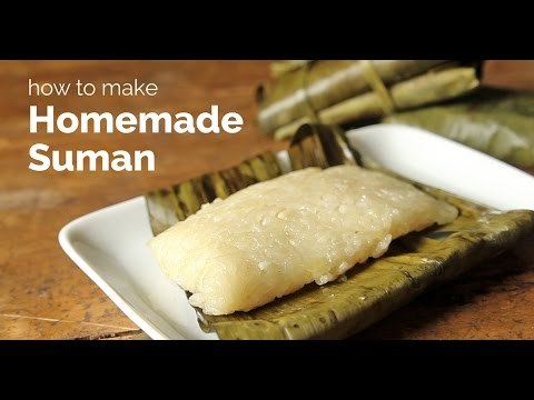 How to Make Homemade Suman | Yummy Ph