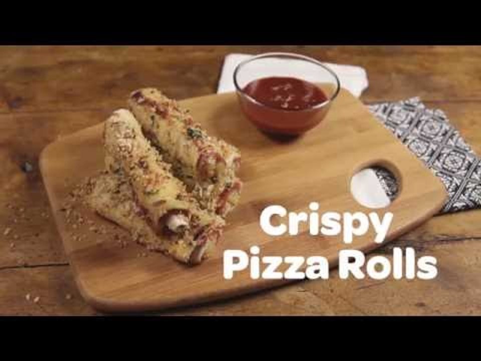 Crispy Pizza Rolls Recipe