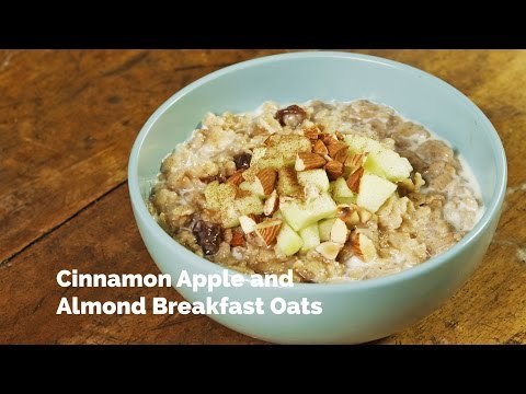 Cinnamon Apple and Almond Breakfast Oats Recipe | Yummy Ph