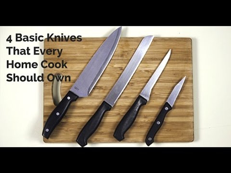 4 Knives Every Home Cook Needs | Yummy Ph