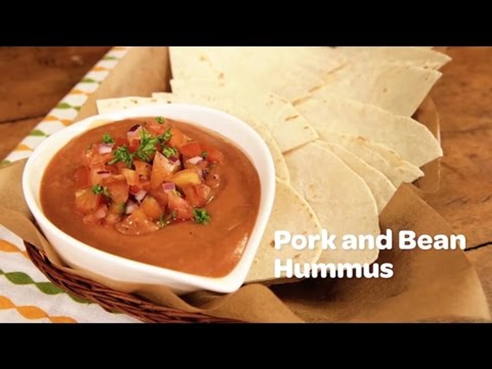 Pork and Bean Hummus