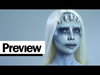 Watch This Girl Transform Into a White Walker