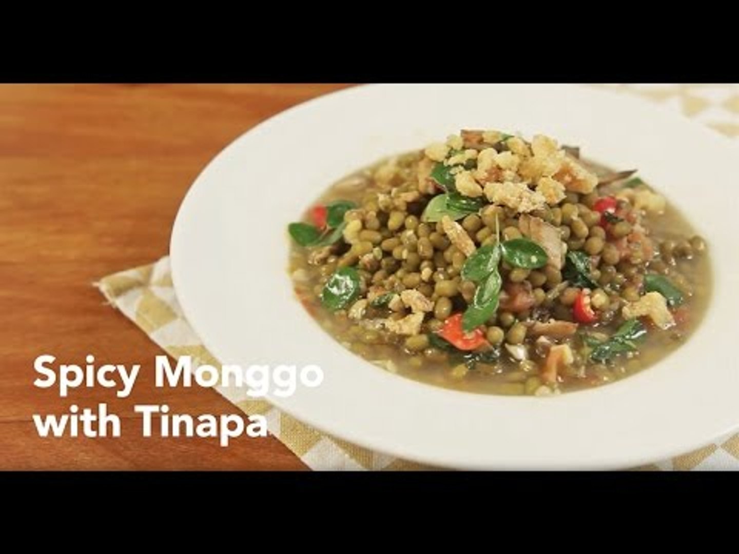 ⁣Spicy Monggo Tinapa Recipe