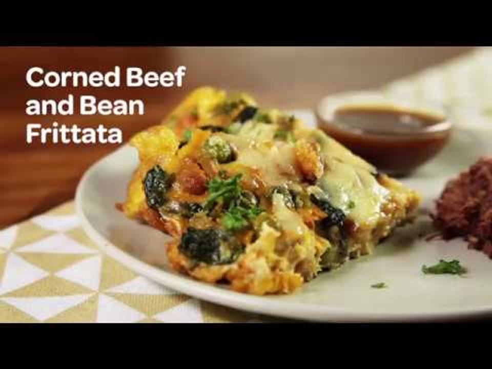 Corned Beef & Bean Frittata Recipe