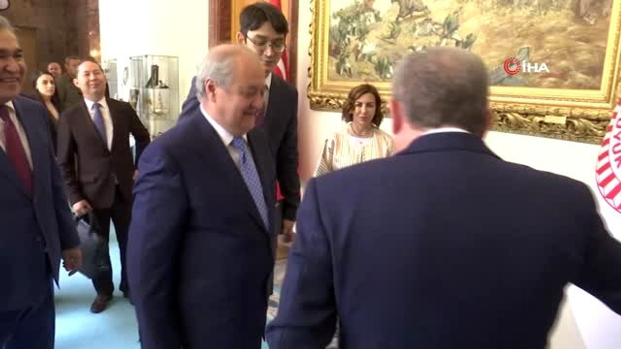TBMM Başkanı Şentop, Özbekistan Dışişleri Bakanı Abdulaziz Kamilov'u kabul etti