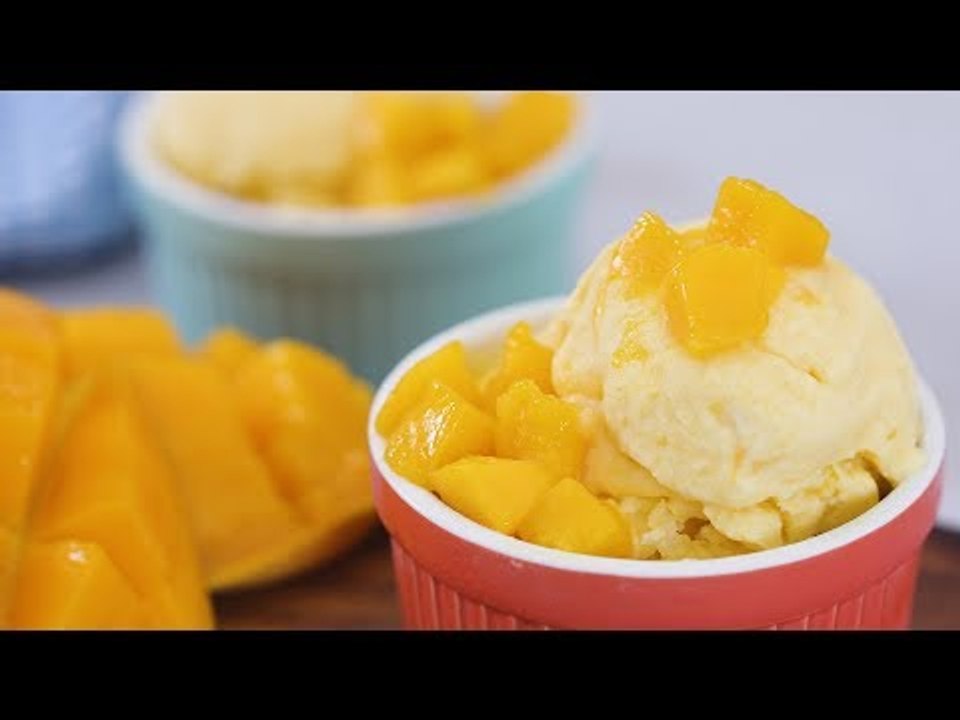 Homemade Mango Ice Cream Recipe | Yummy Ph