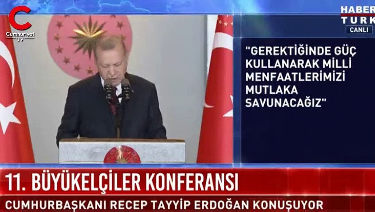Erdoğan'dan ABD'ye yanıt