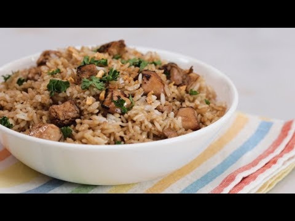 Barbecue Chicken Fried Rice Recipe | Yummy PH