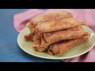 Banana Cheese Turon Recipe | Yummy PH