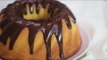 Vanilla Bundt Cake with Dark Chocolate Glaze Recipe | Yummy PH