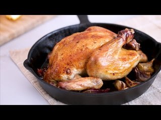 Buttery Garlic Roast Chicken Recipe | Yummy PH
