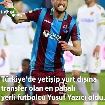 Türkiye’de yetişip yurt dışına transfer olan en pahalı futbolcu Yusuf Yazıcı oldu