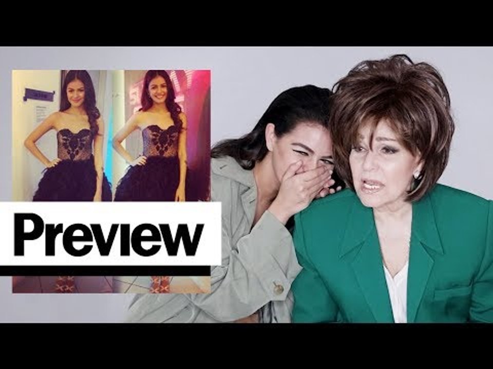 Janine Gutierrez and Pilita Corrales React to Their Old Outfit Photos | Outfit Reactions | PREVIEW