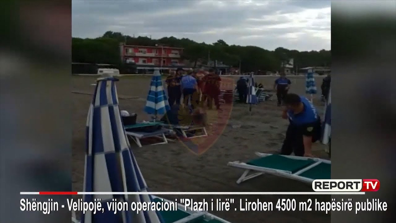 Report TV - Ishin zaptuar nga subjektet private/ Lirohen 4500 m2 plazh në Shëngjin dhe Velipojë