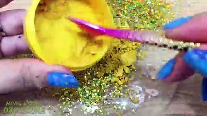 Slime Coloring with Makeup Compilation ! Most Satisfying Slime s #7