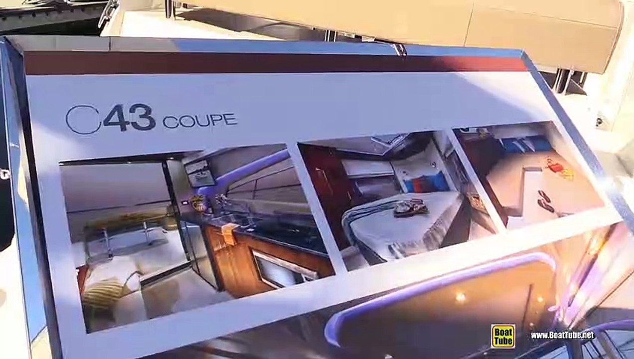 2019 Carver C43 Coupe Yacht - Deck and Interior Walkaround - 2018 Fort Lauderdale Boat Show