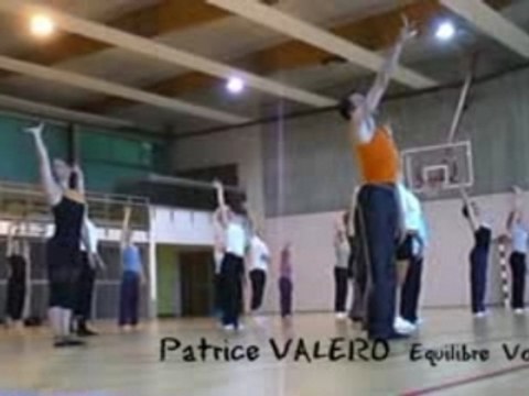 Patrice Valéro pendant le stage de danse de Voiron