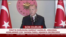 Erdoğan'dan Fırat'ın doğusuna operasyon hazırlığı mesajı